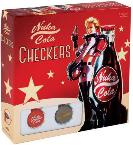 Boardgame Checkers Nuka Cola