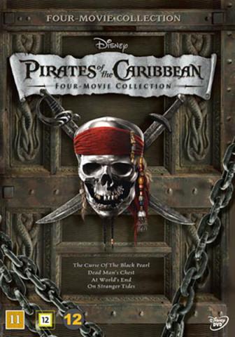 Pirates of the Caribbean 1-4 Box