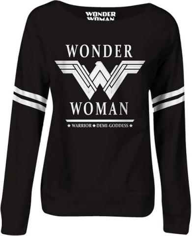 Wonder Woman Ladies Crewneck Sweatshirt Demi Goddess
