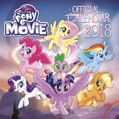 My Little Pony Movie 2018 Wall Calendar
