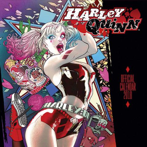 Harley Quinn 2018 Wall Calendar