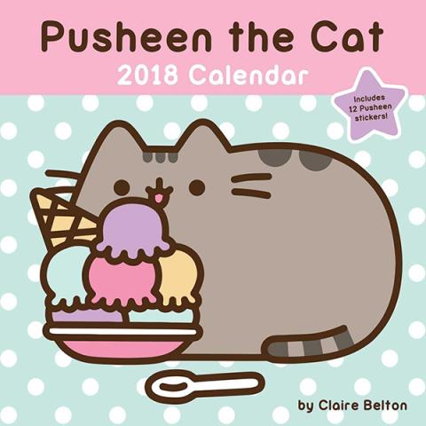 Pusheen the Cat 2018 Calendar