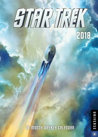 Star Trek 2018 16-Month Weekly Engagement Calendar