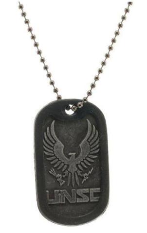 Halo 5 Dog Tag with ball chain UNSC