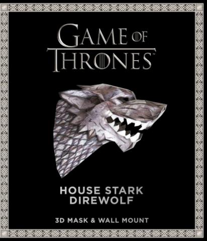 House Stark Direwolf 3D Mask & Wall Mount House Stark Direwolf 3D Mask & Wall Mount