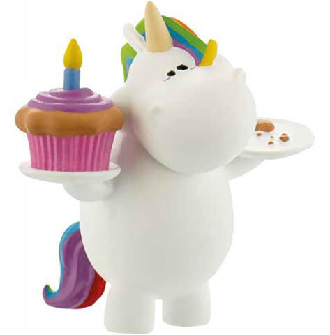 Pummel Chubby Unicorn Birthday Figure