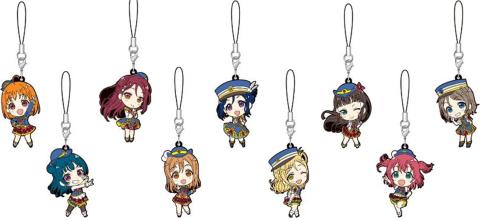 Love Live! Sunshine! ! Rubber Strap Collection August Edition