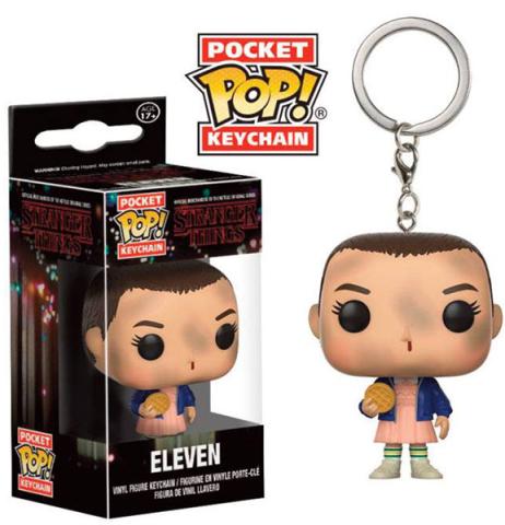 Stranger Things Eleven with Eggo Pop! Vinyl Figure Keychain