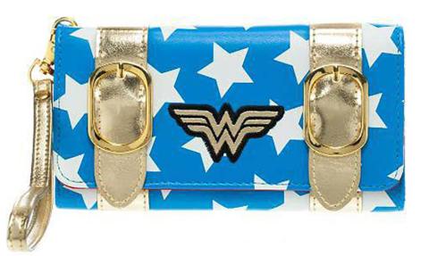 Wonder Woman Ladies Wallet Clutch Logo