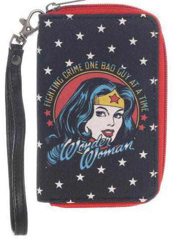 Wonder Woman Ladies Wallet Clutch Fighting Crime