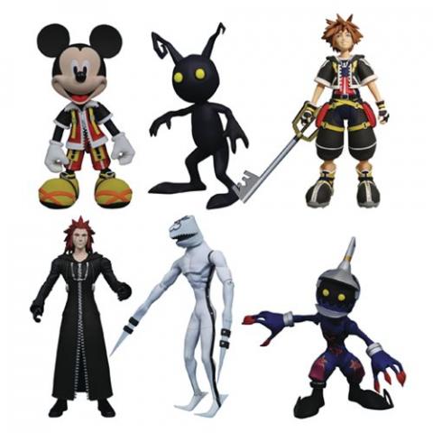 Kingdom Hearts Select Action Figure 3-pack Series 1