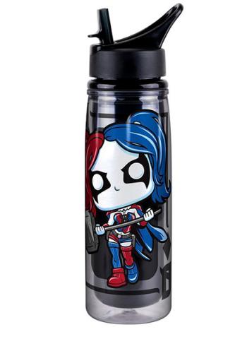 Harley Quinn Acrylic Water Bottle