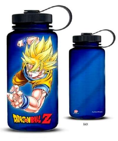 Dragon Ball Z - SS Goku Foil Water Bottle