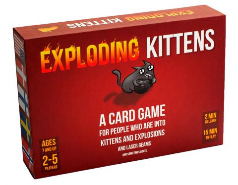 Exploding Kittens Original Edition (Skandinavisk Utgåva)