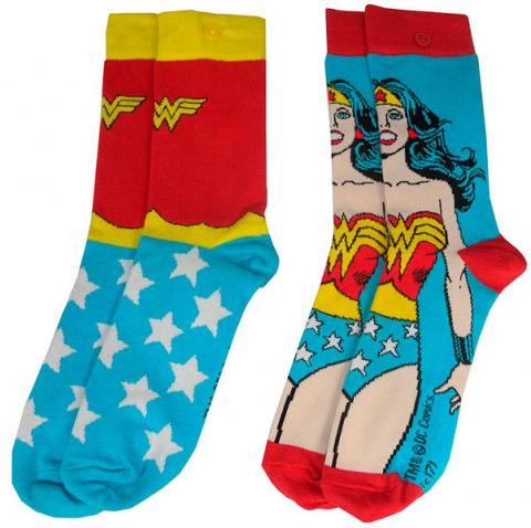 Wonder Woman Socks 2-Pack