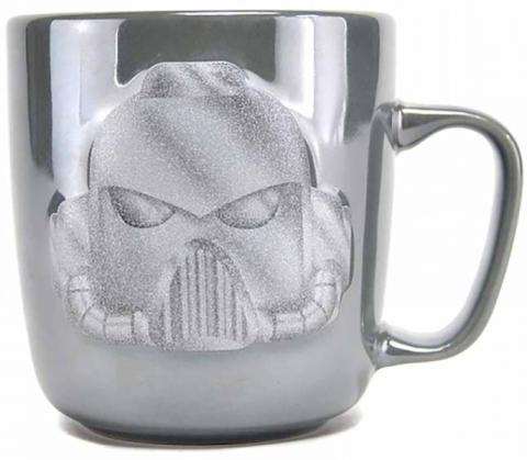 Warhammer Embossed Metallic Mug: Space Marine