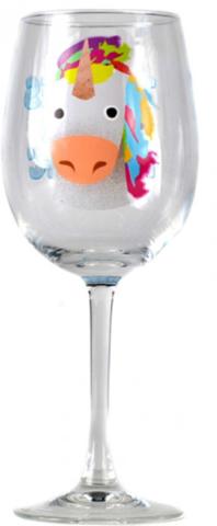 Unicorn Wine Glass: Tastes Like Magic