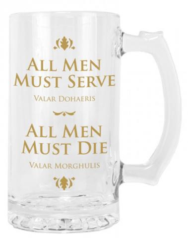 Glass Tankard: All Men Must Serve, All Men Must Die