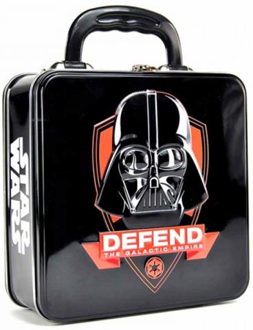 Embossed Tin Tote - Darth Vader Badge Icon