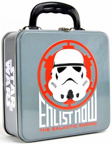 Embossed Tin Tote - Stormtrooper Badge Icon