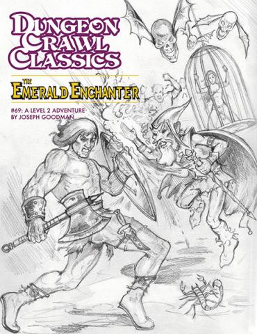 #69 The Emerald Enchanter (Sketch Cover)