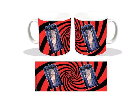 Doctor Who Tardis Swirl Coffee Mug