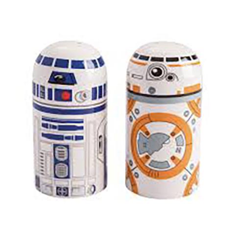 Star Wars BB-8 and R2-D2 Salt and Pepper Shaker Set