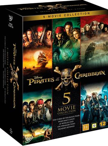 Pirates of the Caribbean 1-5