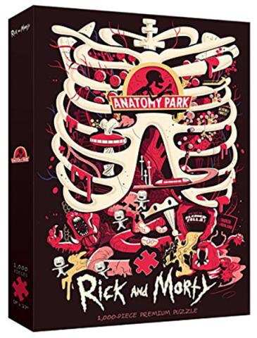 Rick & Morty - Anatomy Puzzle (1000 PCS)