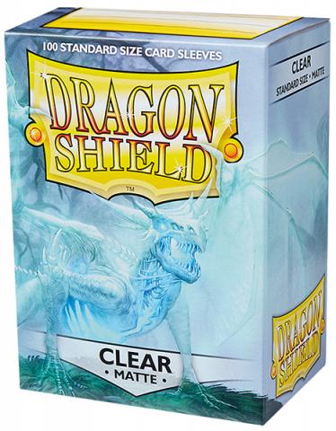 Clear Matte Card Sleeves 100 st