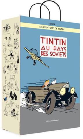 kasse, Tintin Au Pays Des Soviets, papper