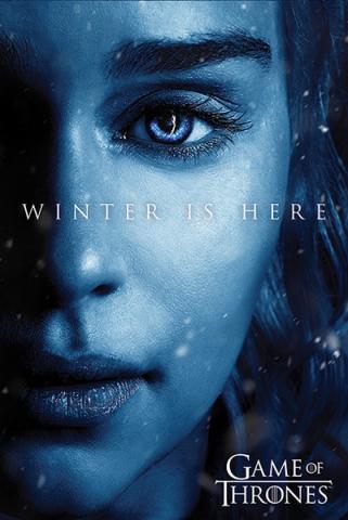 Game of Thrones Winter is Here Daenerys Poster (#37)