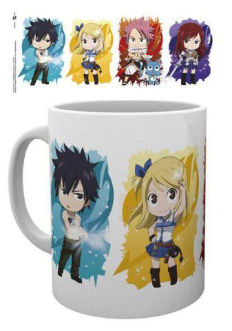 Fairy Tail Mug Chibi Characters