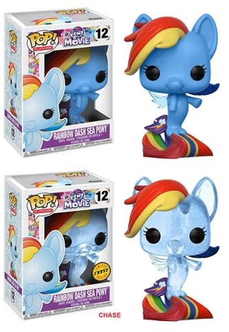 My Little Pony Movie Rainbow Dash Sea Pony Pop! Vinyl Figure