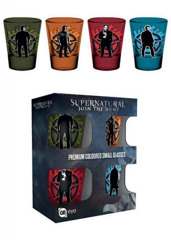 Premium Shotglass 4-Pack Winchester Brothers