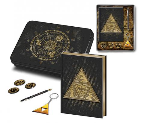 Legend of Zelda Premium Stationery Tin Box Set Triforce