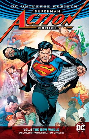 Superman Action Comics Rebirth Vol 4: The New World