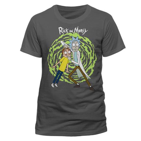 Rick and Morty Spiral Grey