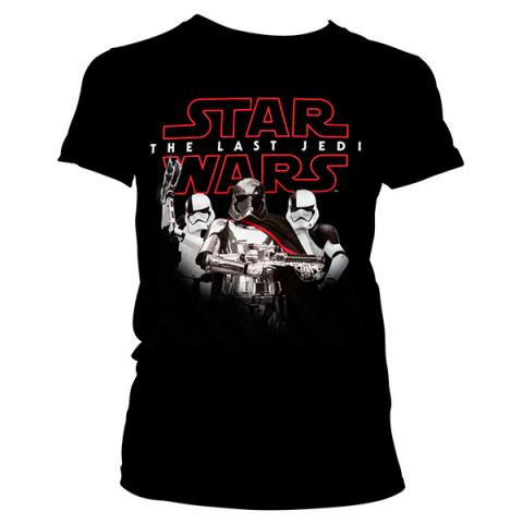 Star Wars The Last Jedi Troopers Girly Tee