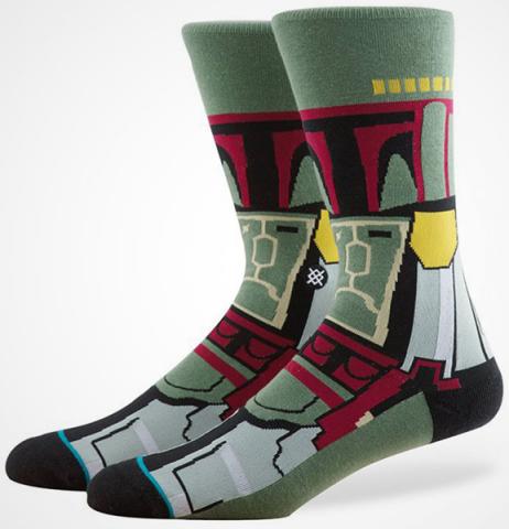 Socks: Boba Fett (All Over)