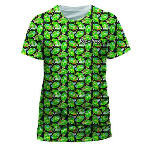 Rick and Morty Portal Pattern Sublimation