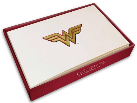 Wonder Woman Foil Gift Enclosure Cards