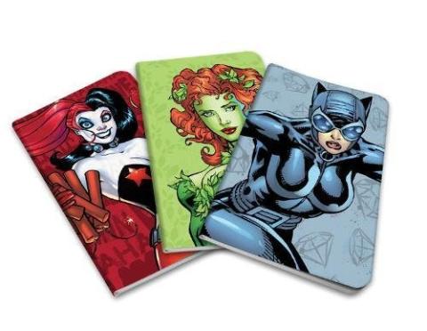 Villains Pocket Notebook Collection (Set of 3)