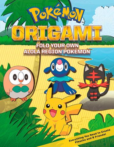 Pokemon Origami: Fold Your Own Alola Region Pokemon!