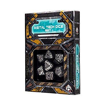 Metal Tech Dice Set