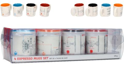 Espresso Mugs Set Blueprints