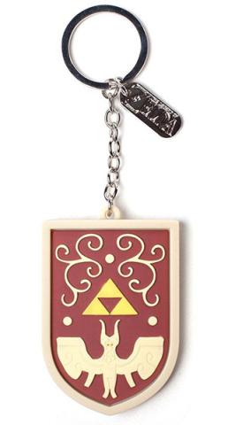 The Legend of Zelda Rubber Keychain Hero's Shield