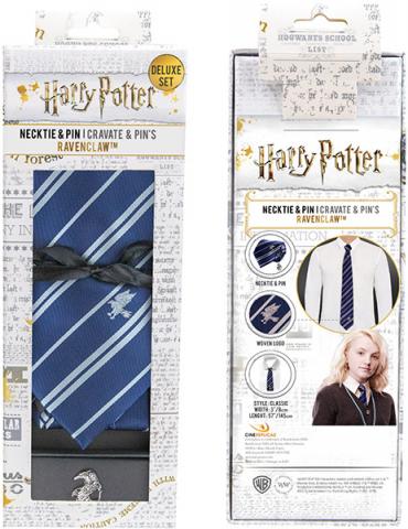 Tie & Metal Pin Deluxe Box Ravenclaw Tie & Metal Pin Deluxe Box Ravenclaw