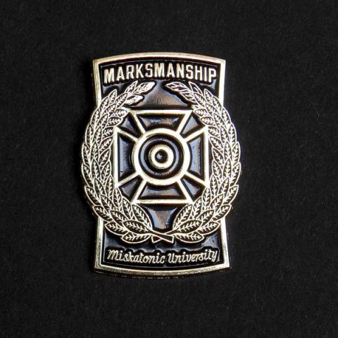 Varsity pin: Marksmanship