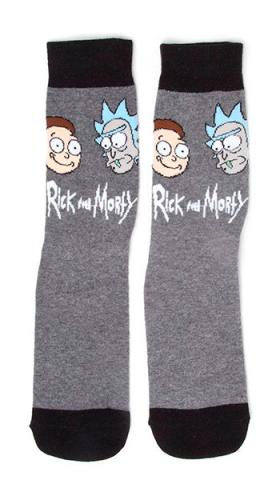 Rick & Morty Socks Big Faces Crew